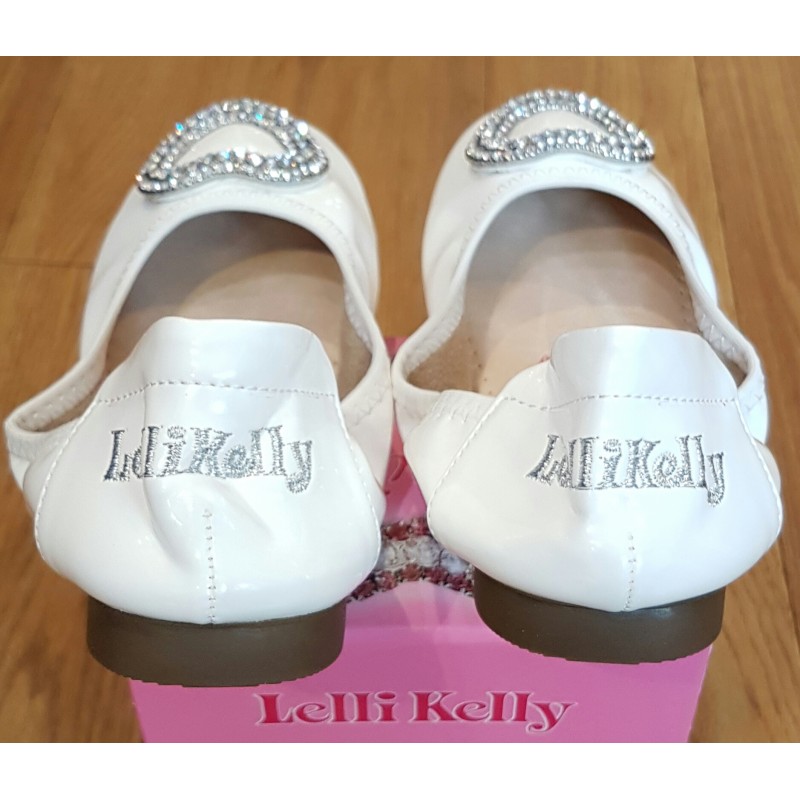 Lelli Kelly Magiche Ballerina LK4108 White Heart - Image 3