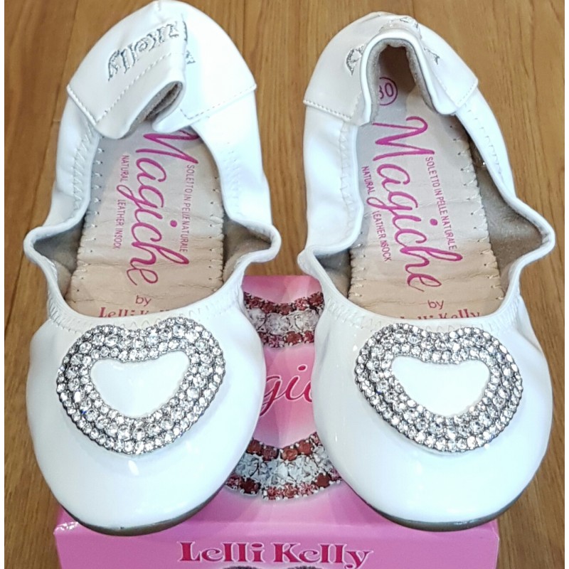 Lelli Kelly Magiche Ballerina LK4108 White Heart - Image 4