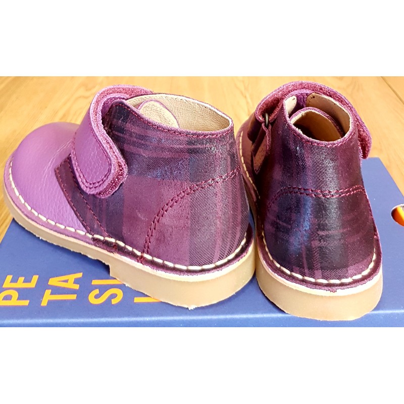 Petasil Kal Girls Ankle Boot - Violet - Image 3