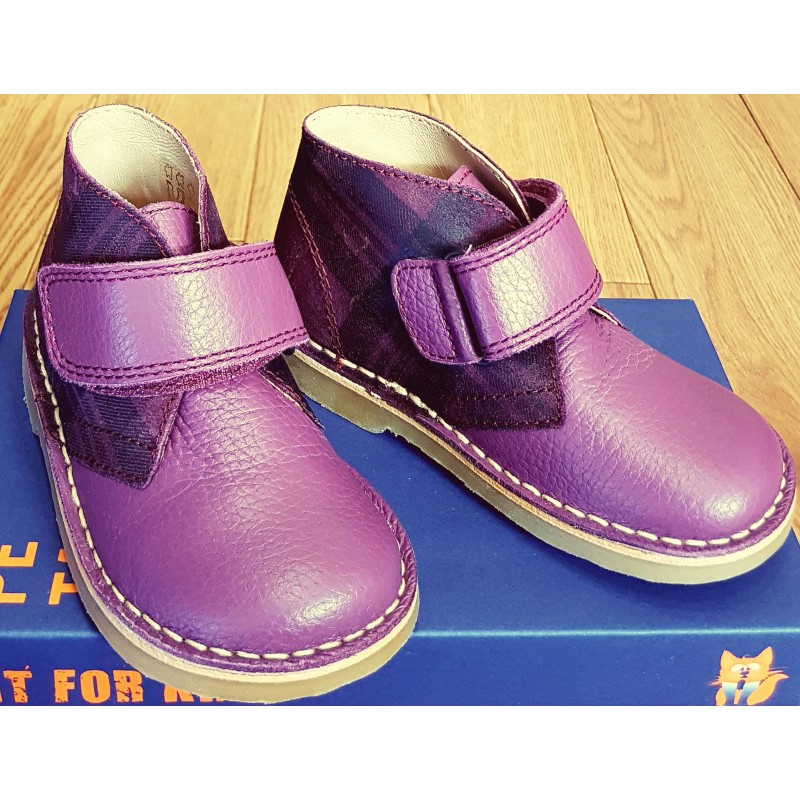 Petasil Kal Girls Ankle Boot - Violet - Image 2