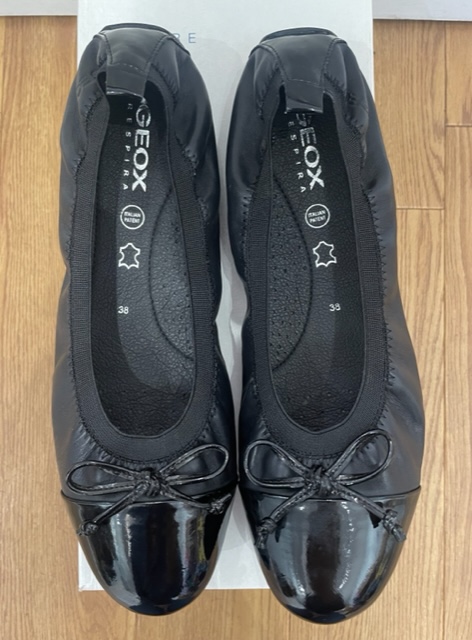 Geox Piuma Ballet Pump - Black - Image 2