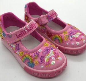 Lelli Kelly Unicorn Infant Bar Shoe LK9000