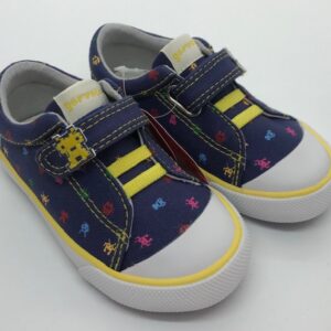 Garvalin Robot Kids Canvas Pump