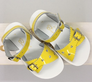 Sun-San Sweetheart Sandal - Shiny Yellow - Image 2
