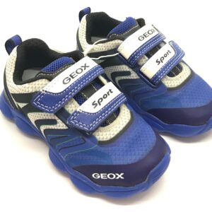 Geox Munfrey Boys Trainers - Royal/Black