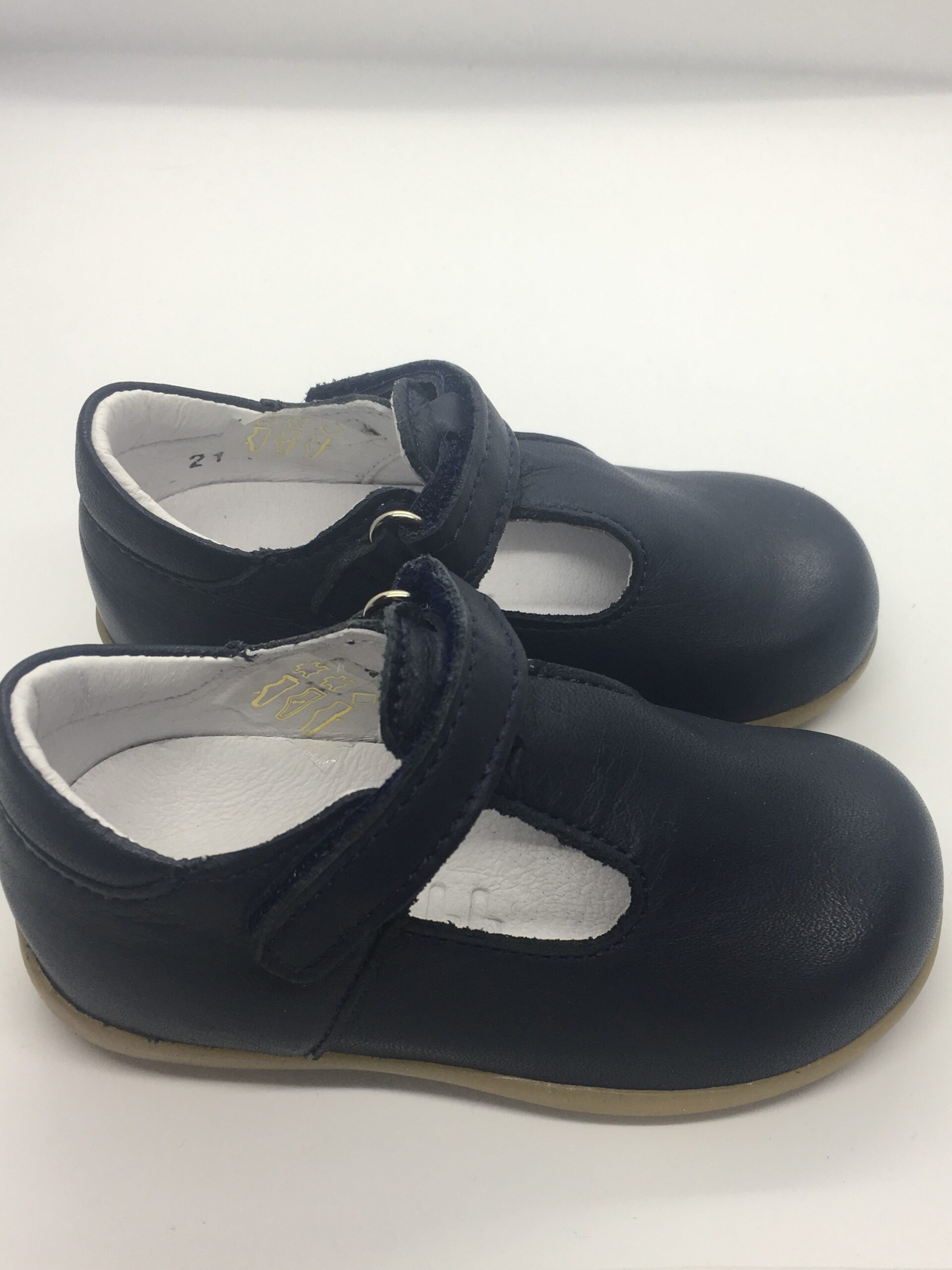 Bo-Bell Tommy T-Bar Shoe - Navy - Image 3