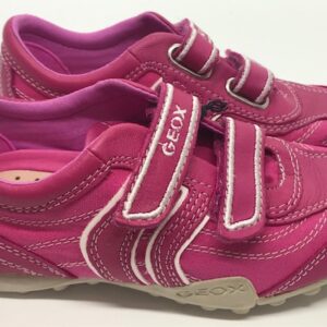Geox Snake Girls Trainer - Fuchsia