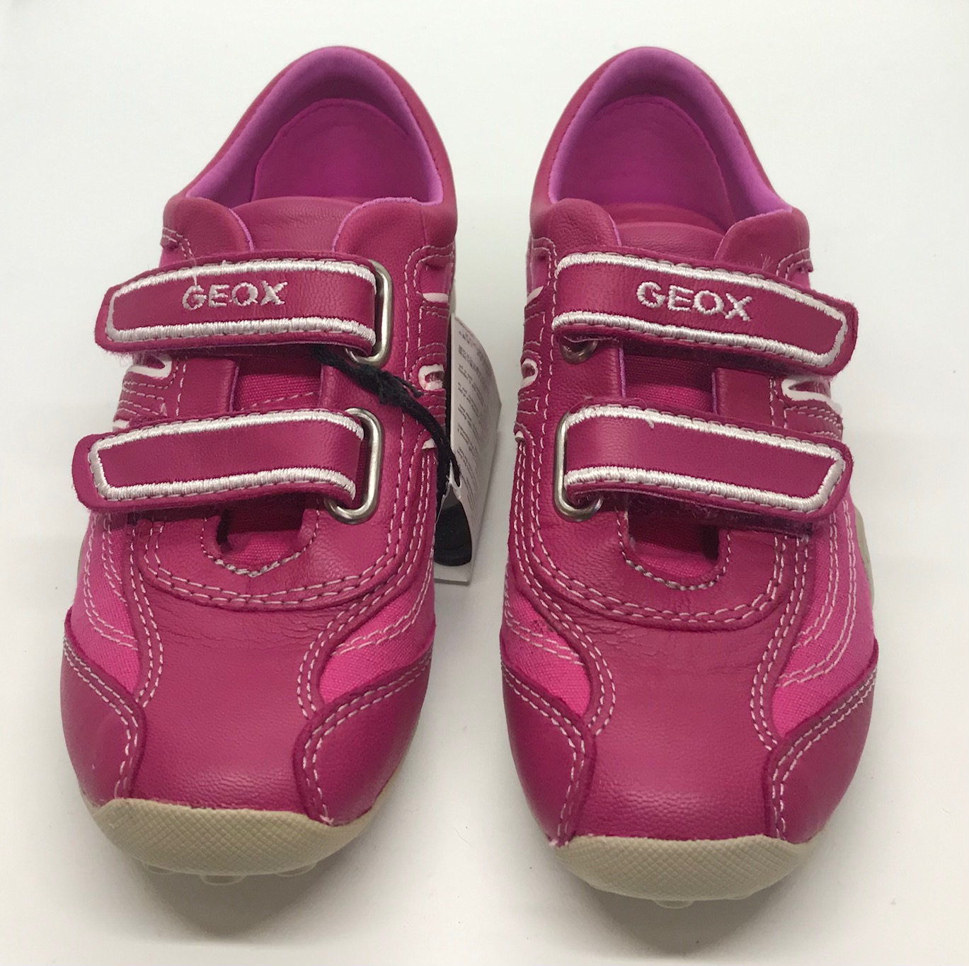 Geox Snake Girls Trainer - Fuchsia - Image 2