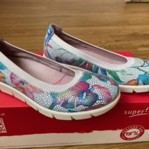 Supefit Tina Floral Ballet Pump