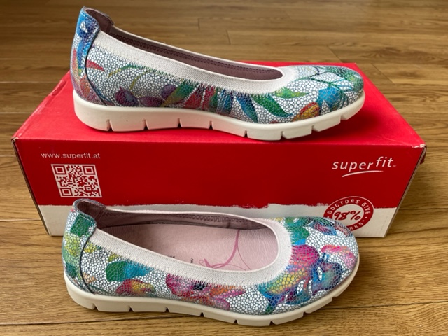 Supefit Tina Floral Ballet Pump - Image 2