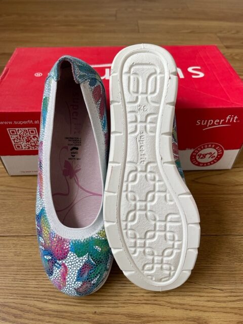Supefit Tina Floral Ballet Pump - Image 3