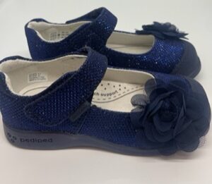Pediped Estella Navy Sparkle Mary Jane