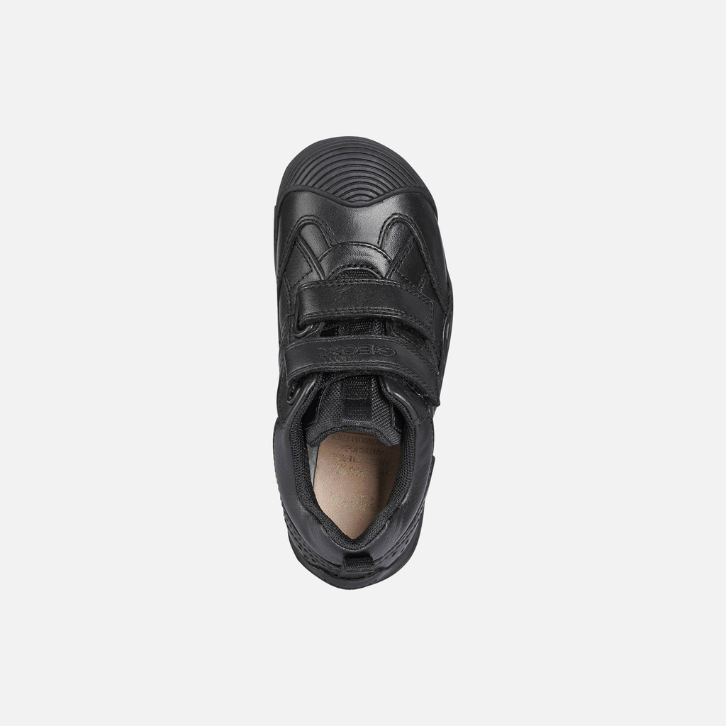 Geox Savage - Boys Black School Shoe - Image 3