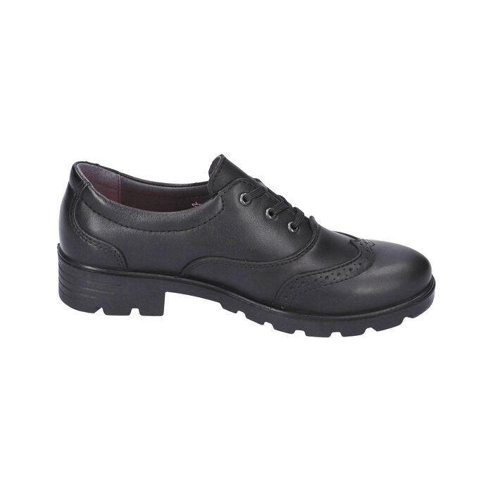Ricosta Lucy Girls Lace Up Brogue School Shoe - Image 3