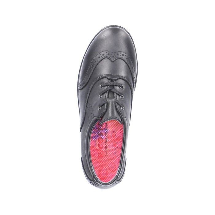 Ricosta Lucy Girls Lace Up Brogue School Shoe - Image 4