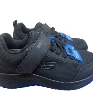 Black Kids Skechers Bounder Dripper Drop Waterproof Trainer