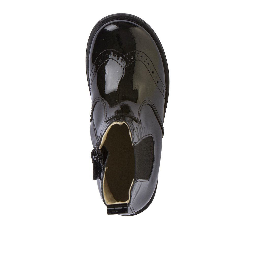 Froddo Black Patent Chelsea Boot - Chelsy G3160217 - Image 4