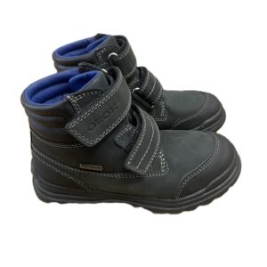 Geox William Boys Black Waterproof Ankle Boot